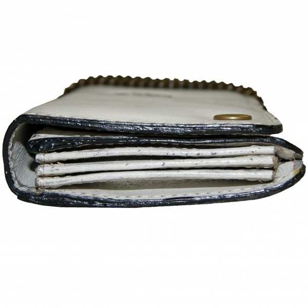 Portemonnaie Sacharow aus weißem Leder Portemonnaie Sacharow aus weißem Leder