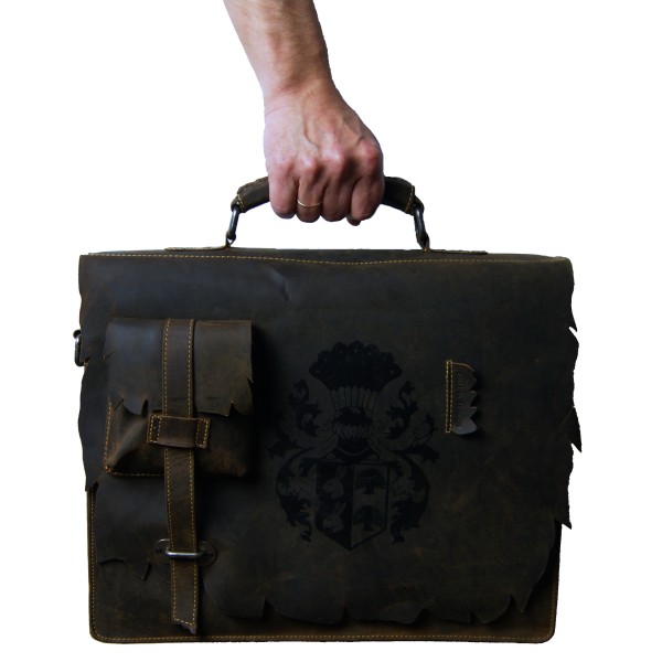 Aktentasche SHATTERHAND 2.0 aus Western Leder Aktentasche SHATTERHAND 2.0 aus Western Leder