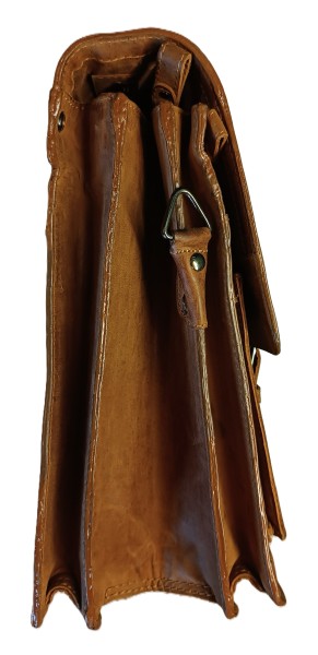 Große Aktentasche HEDIN aus Weideland-Leder - mit leichten Gebrauchsspuren Große Aktentasche HEDIN aus Weideland-Leder - mit leichten Gebrauchsspuren