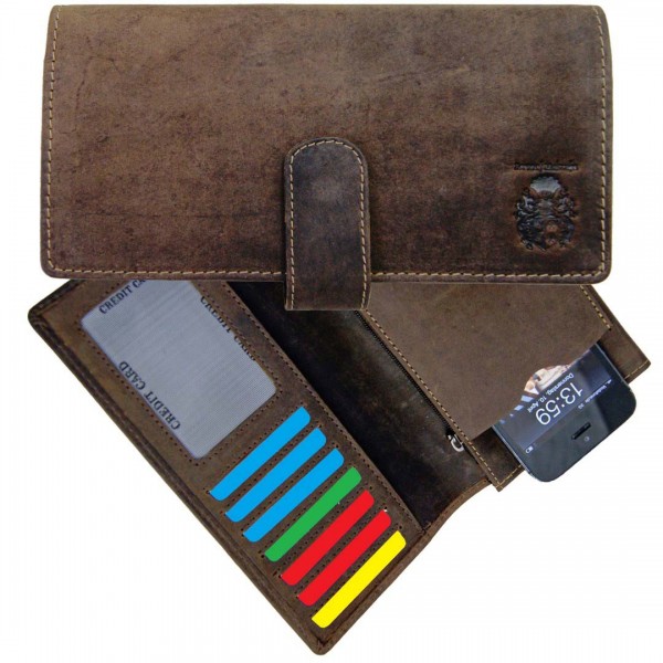 Portemonnaie Herren Leder Portemonnaie Herren Leder