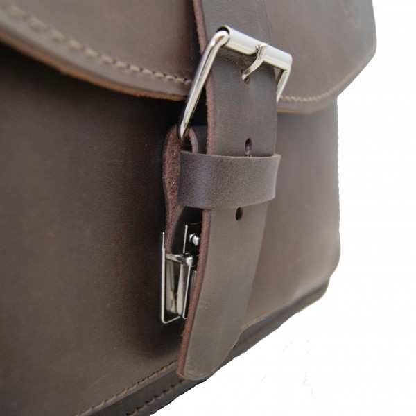 Laptoptasche Hubble aus braunem Leder Laptoptasche Hubble aus braunem Leder