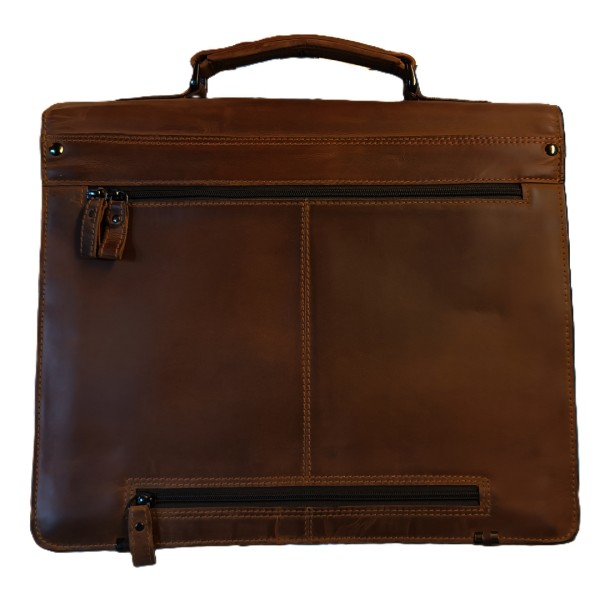 Große Aktentasche HEDIN aus Weideland-Leder - mit leichten Gebrauchsspuren Große Aktentasche HEDIN aus Weideland-Leder - mit leichten Gebrauchsspuren