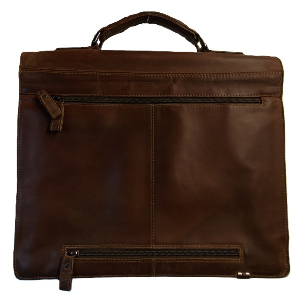 Große Aktentasche HEDIN aus Weideland-Leder - mit leichten Gebrauchsspuren Große Aktentasche HEDIN aus Weideland-Leder - mit leichten Gebrauchsspuren