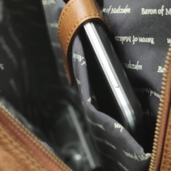 Rucksack Herren Leder braun 34cm VASCO DA GAMA Rucksack Herren Leder braun 34cm VASCO DA GAMA