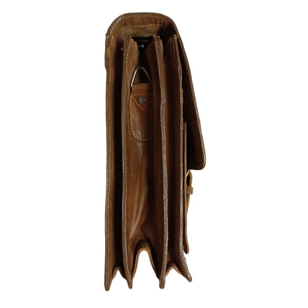 Große Aktentasche HEDIN aus Weideland-Leder - mit leichten Gebrauchsspuren Große Aktentasche HEDIN aus Weideland-Leder - mit leichten Gebrauchsspuren