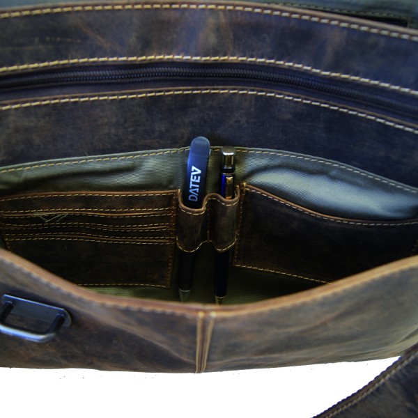 Aktentasche SHATTERHAND 2.0 aus Western Leder Aktentasche SHATTERHAND 2.0 aus Western Leder