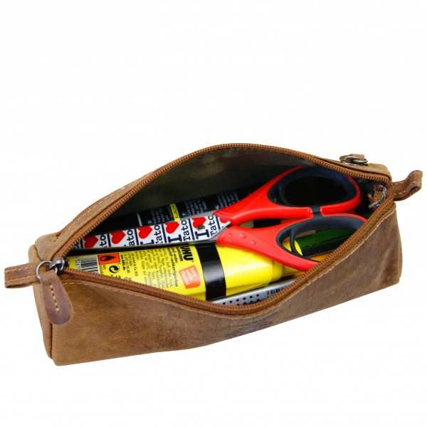 Schlamperrolle aus Leder 678 Schlamperrolle aus Leder 678