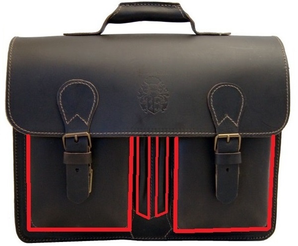 Aktentasche Michelangelo mit zwei Vortaschen und Stiftelaschen Aktentasche-Michelangelo-mit-symmetrischen-Vortaschen-und-Stiftelaschen-f