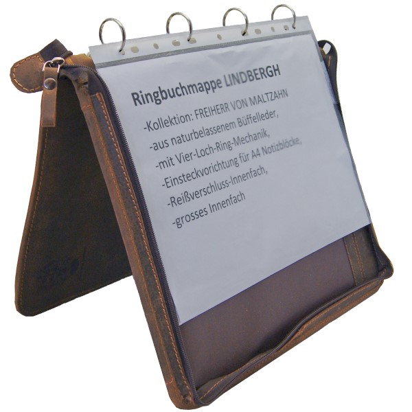Konferenzmappen Ringbuchmappen Leder A4