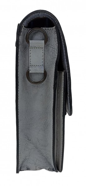 Collegemappe SPARTAKUS aus altweißem Leder - Einzelstück / Unikat Collegemappe SPARTAKUS aus altweißem Leder - Einzelstück / Unikat